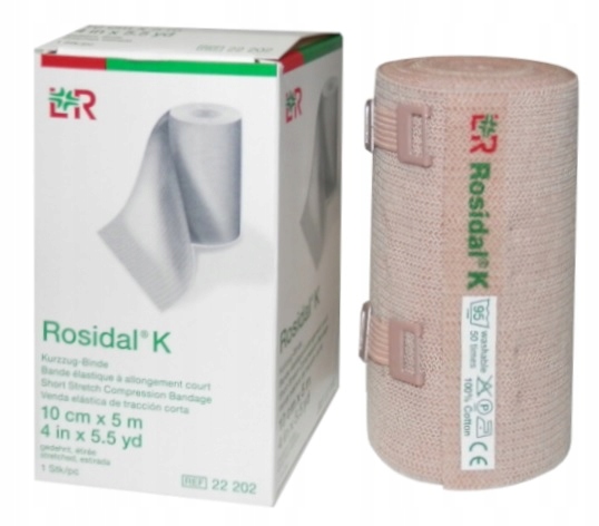 

Bandaż Elastyczny Uciskowy Rosidal K 10 cm X 5 m
