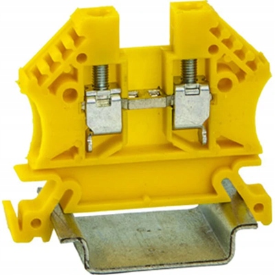 Złączka szynowa gwintowa ZSG ( ZUG ) 10mm2 żółty 43402N Kod producenta 43402N