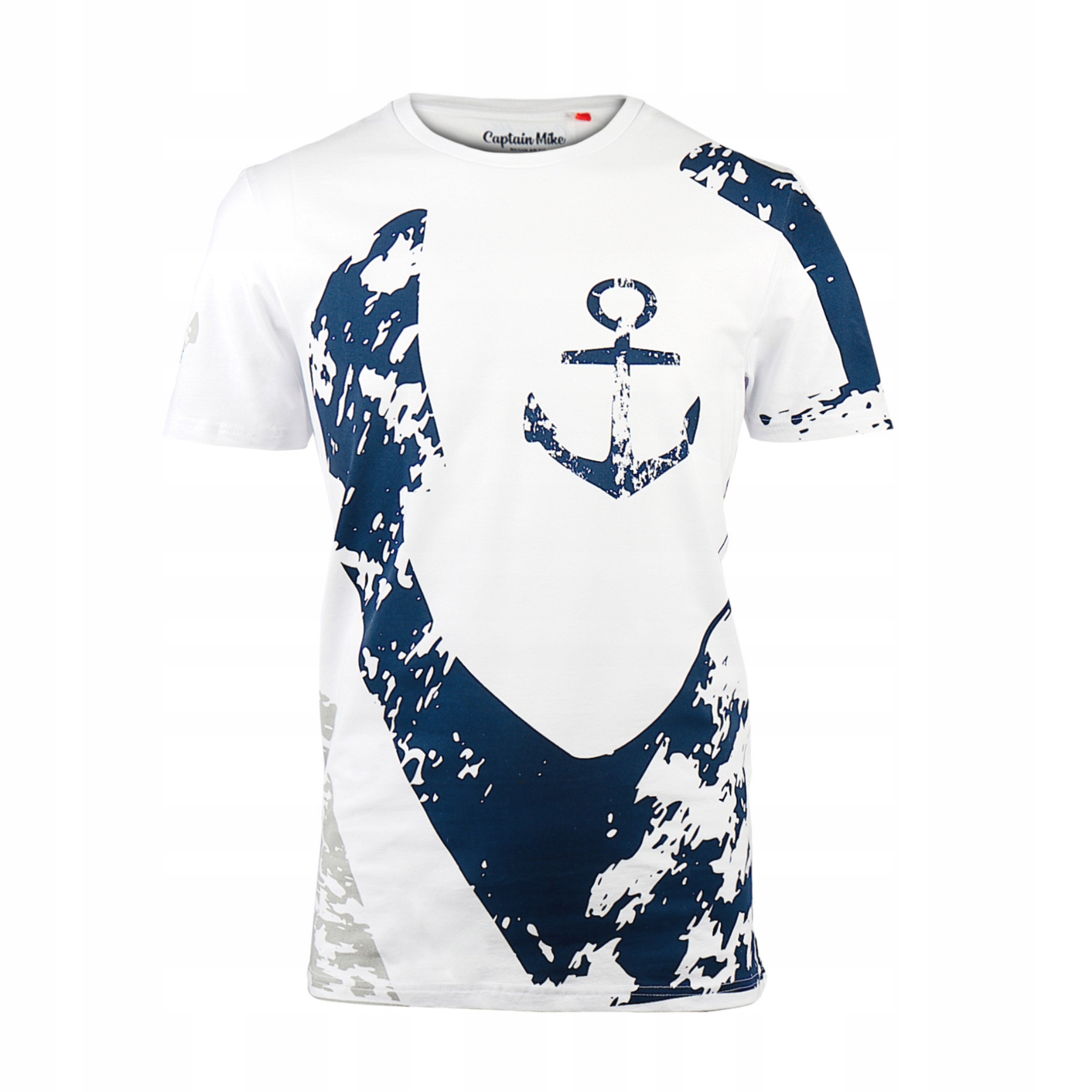 

Koszulka bawełniana męska biała T-shirt r.M