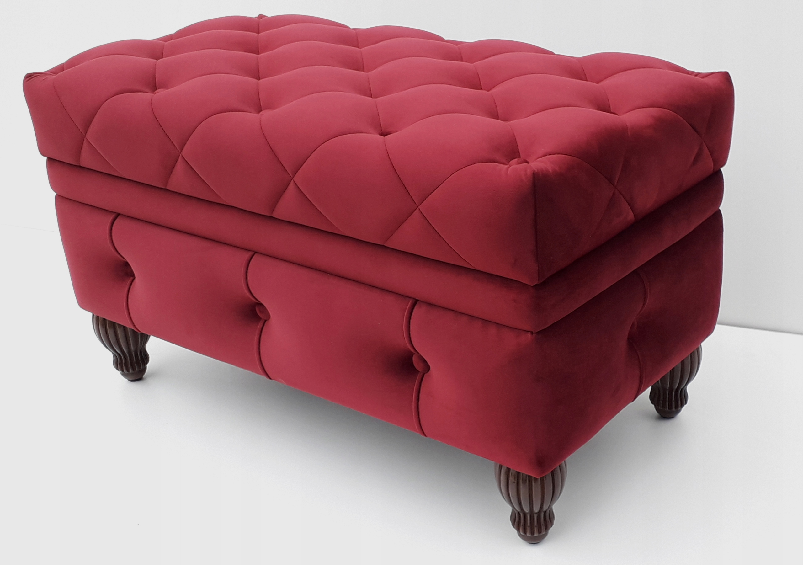 PUFA Victoria PUF ŁAWKA SKRZYNIA PIKOWANA POJEMNIK