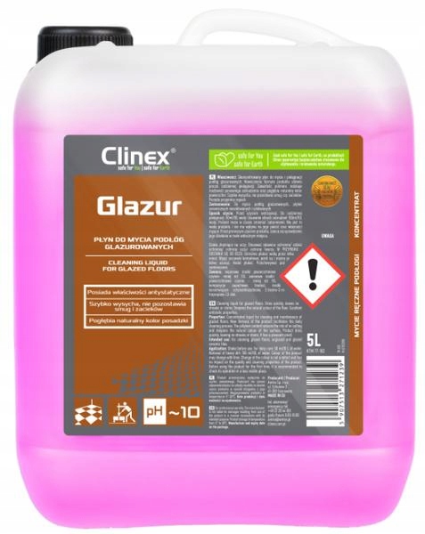 

Clinex Glazur Do Mycia Podlóg Glazurowanych 5L