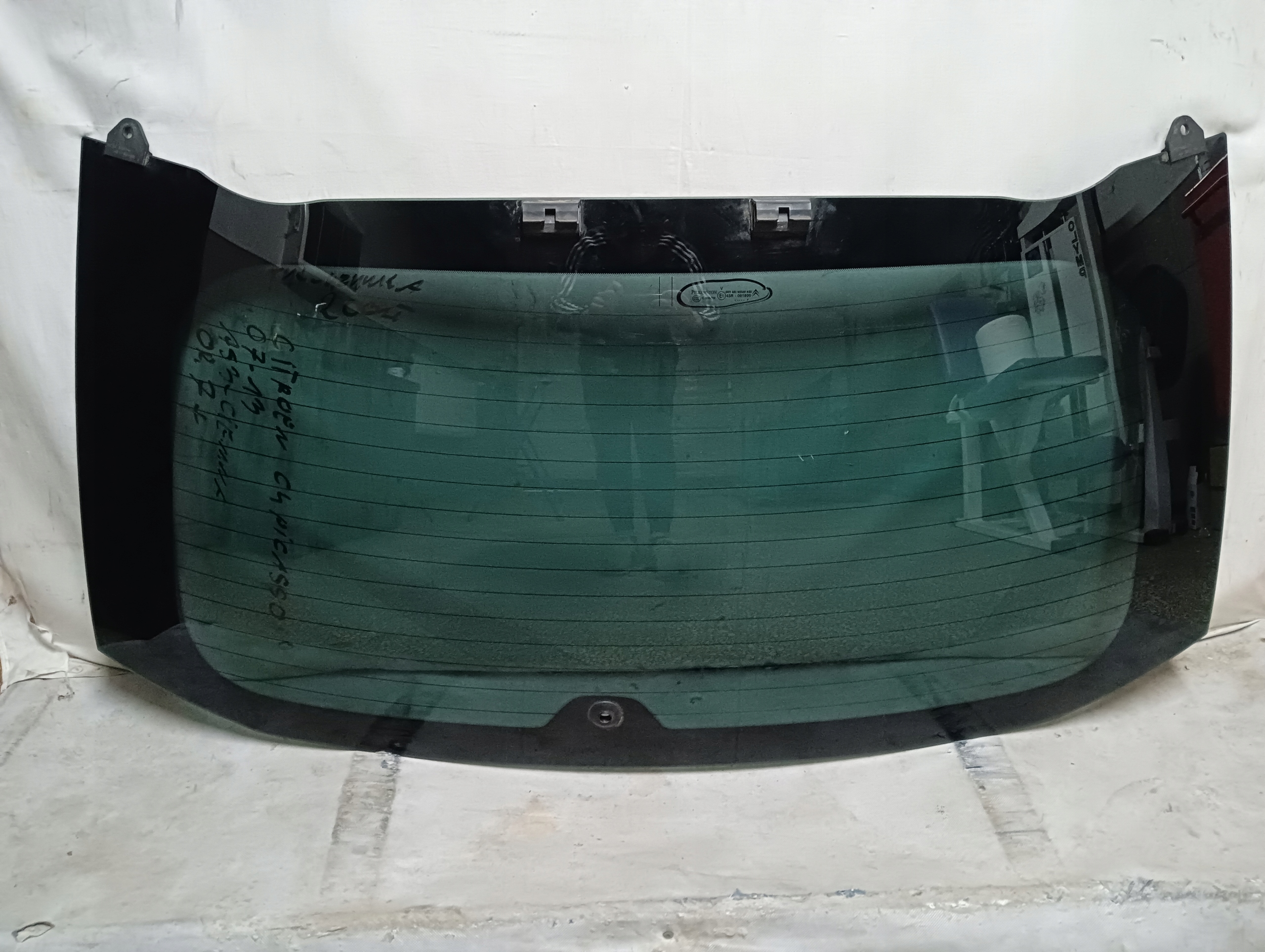 SZYBA TYLNA CITROEN C4 PICASSO (2007-2013) AS3- CIEMNA ORYGINAŁ