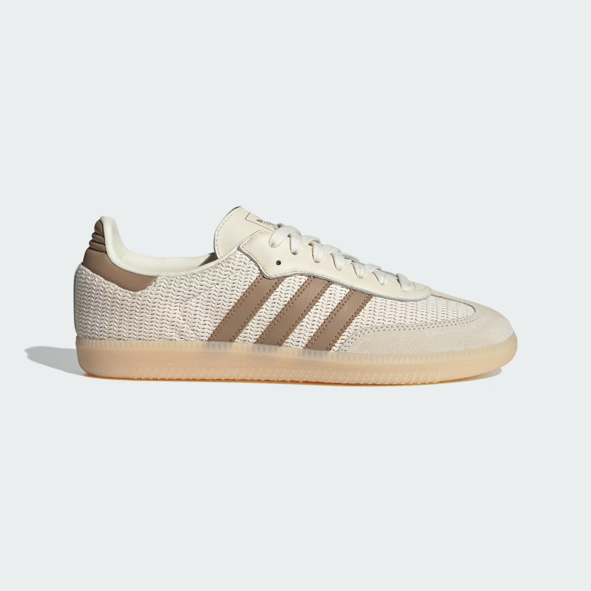 Unisexové boty Adidas Samba Og JI3185 krémové bavlněné 39 1/3
