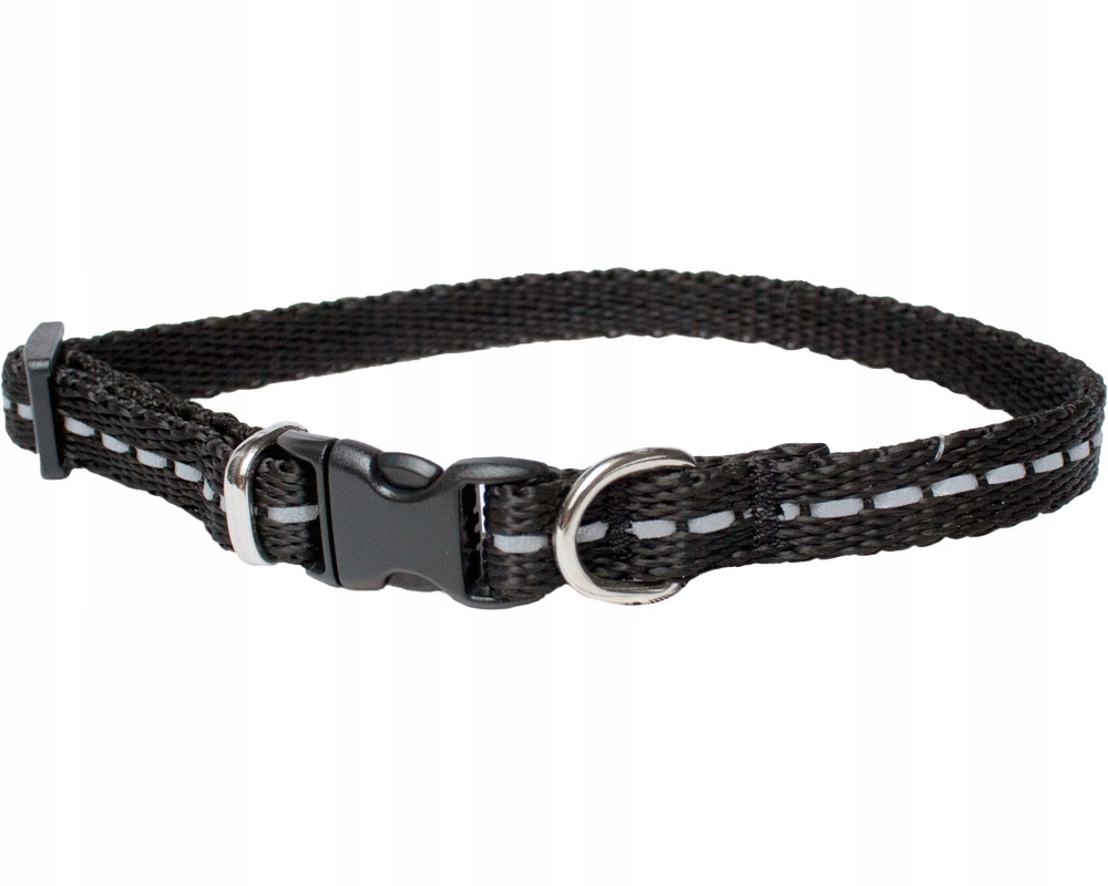 

obroża regulowana odblaskowa dla zwierząt 10mm