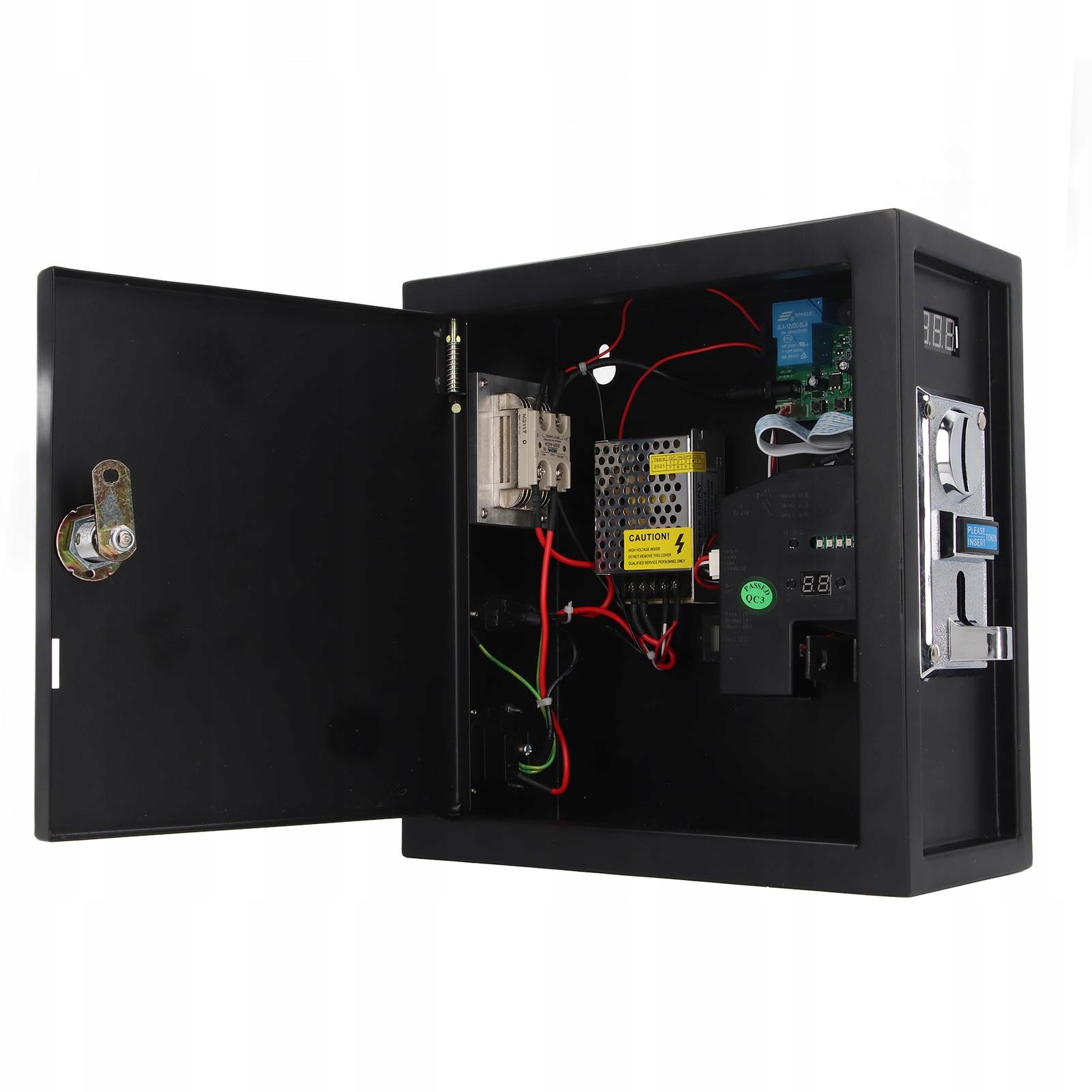 Skrzynka Z Timerem Pudełko Z Timerem Na Monety Do Fotela Masującego