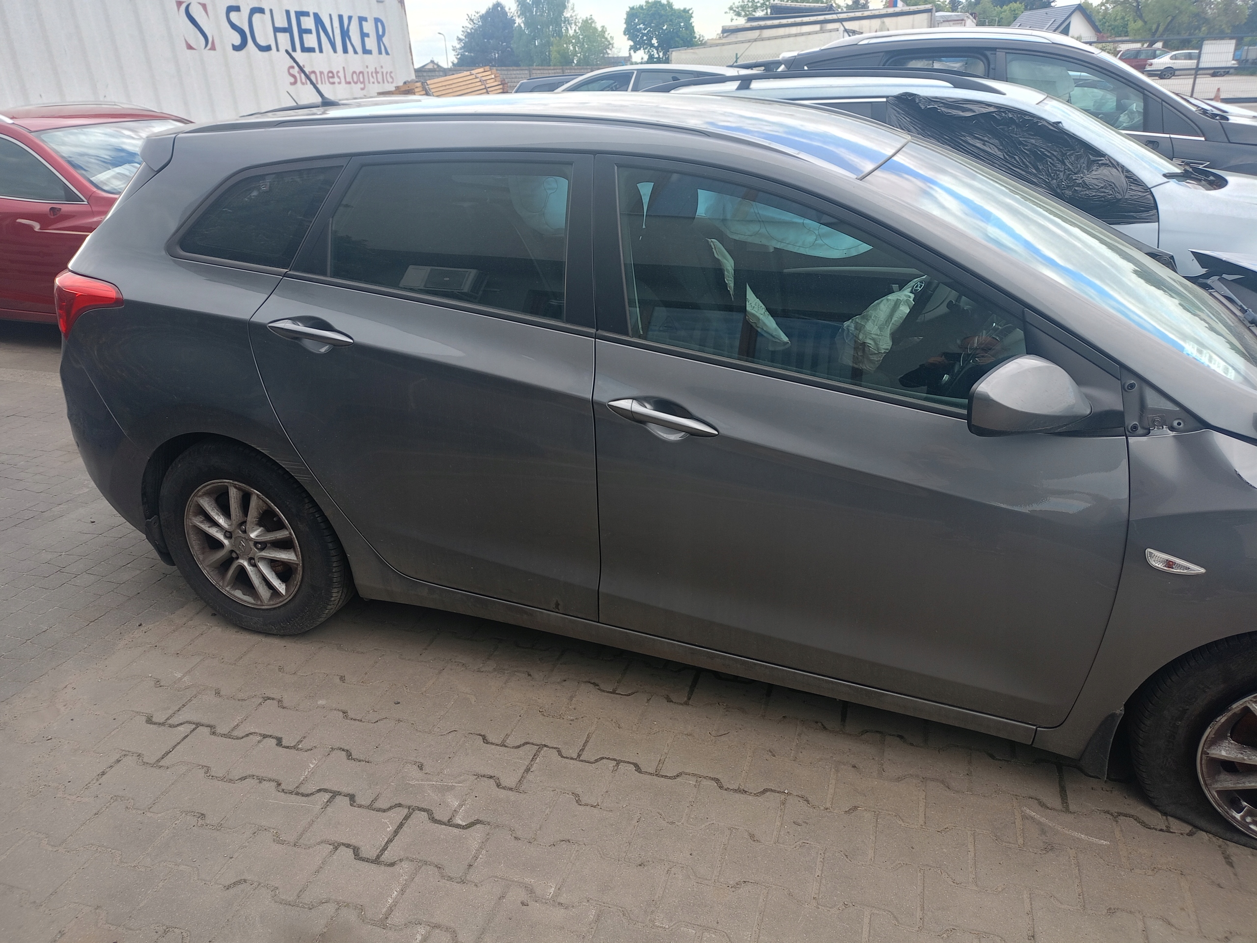 DRZWI PRAWY PRZÓD HYUNDAI I30 II KOMBI ZAR 2014