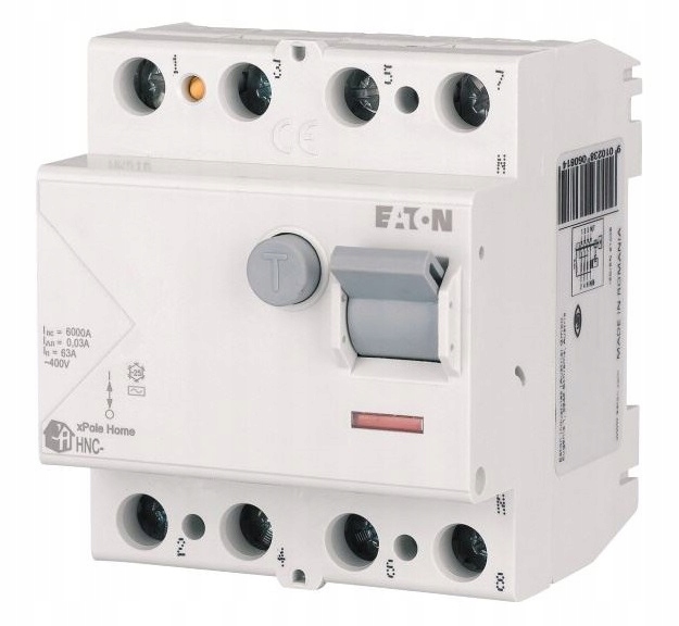 Wyłącznik różnicowo-prądowy 4P 40A HNC-40/4/003