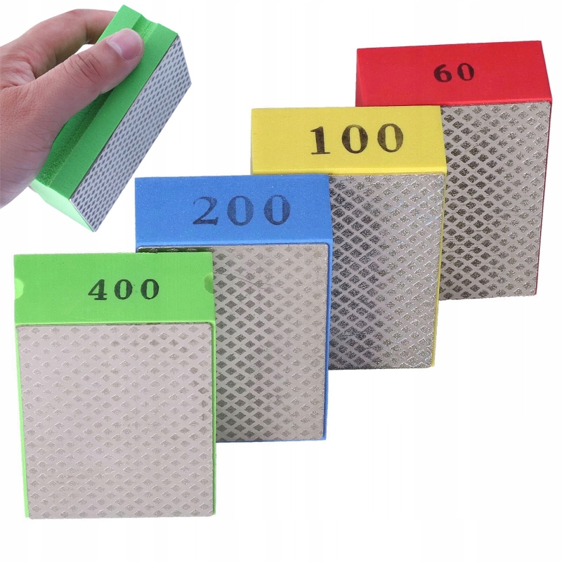 

Diamentowa Kostka Do Szlifowania Gresu Płytek 4W1