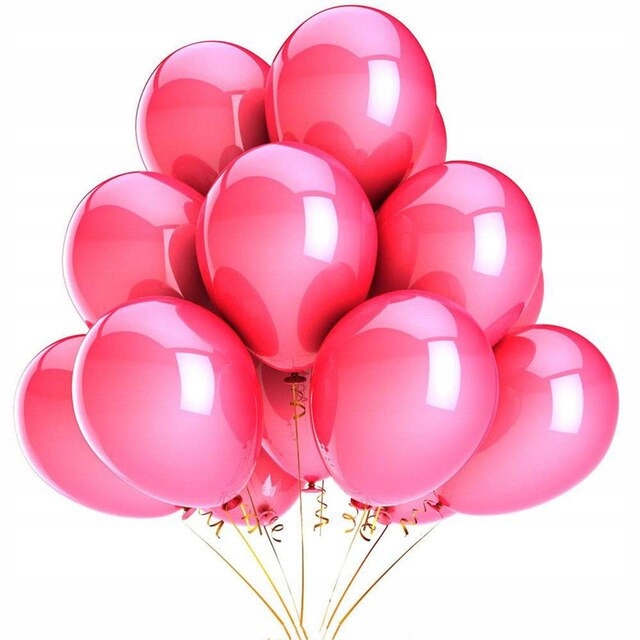 

Duże Balony Różowe Metaliczne na Ślub Wesele 50szt