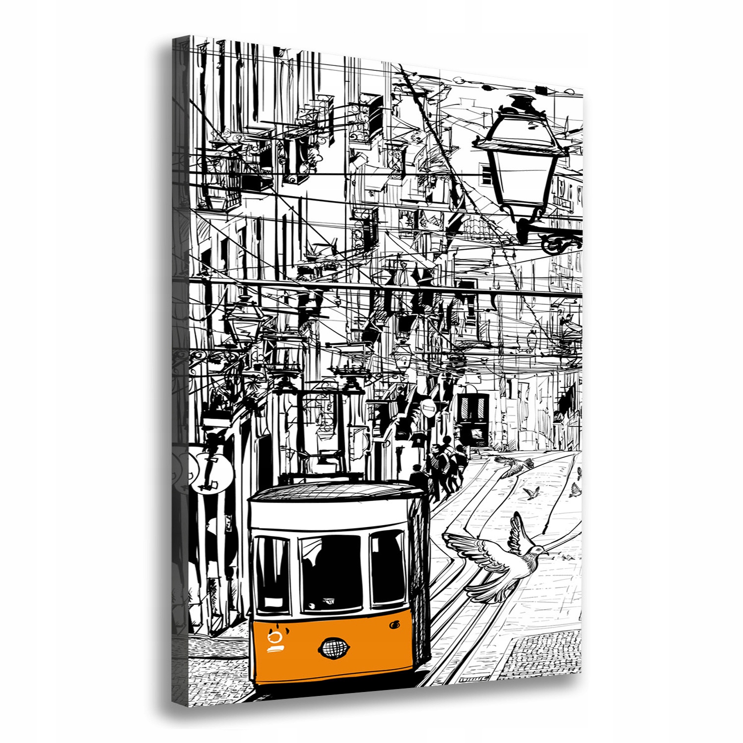

Foto obraz na płótnie Tramwaj w Lizbonie 70x100 cm
