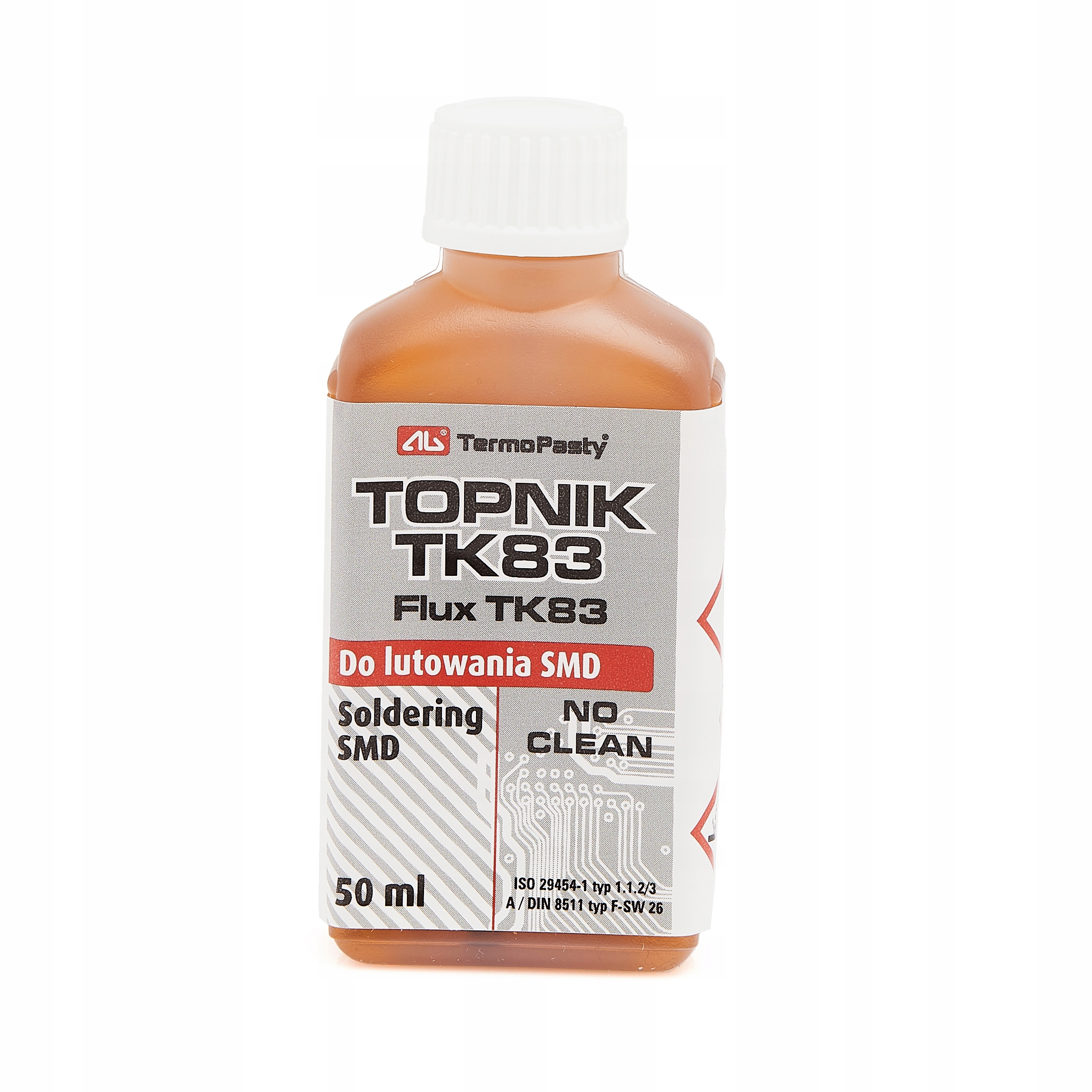

Topnik TK83 Flux 50ml z pędzelkiem No Clean Smd