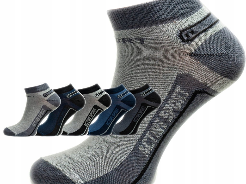 

5x Skarpetki stopki Active Sport Premium Pl 44-46