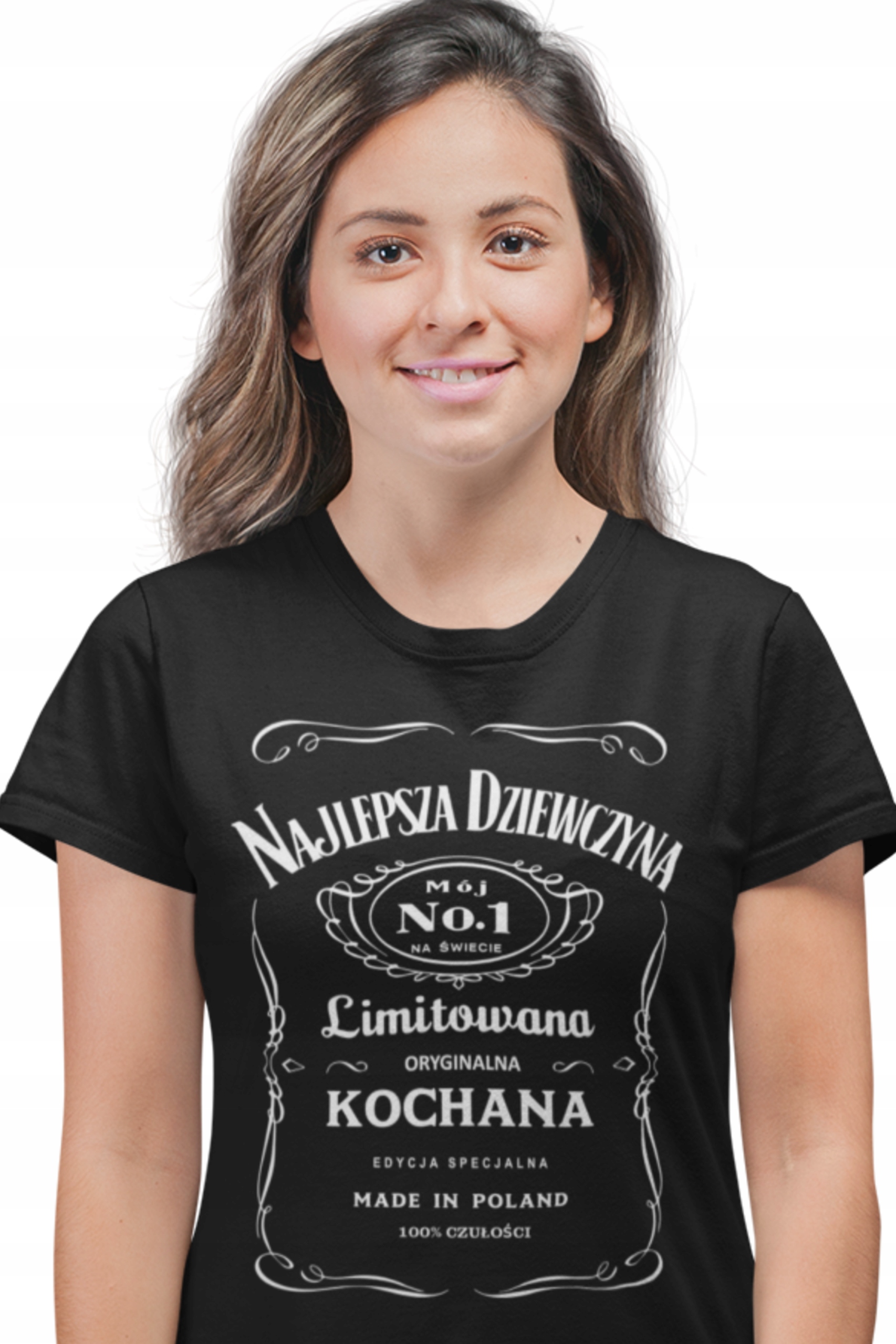 

Koszulka Tshirt Prezent Najlepsza Dziewczyna XXL