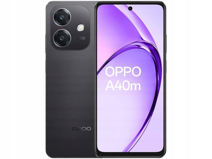 Smartfon Oppo A40m 8/256GB 6,67" 90Hz 50Mpix Czarny