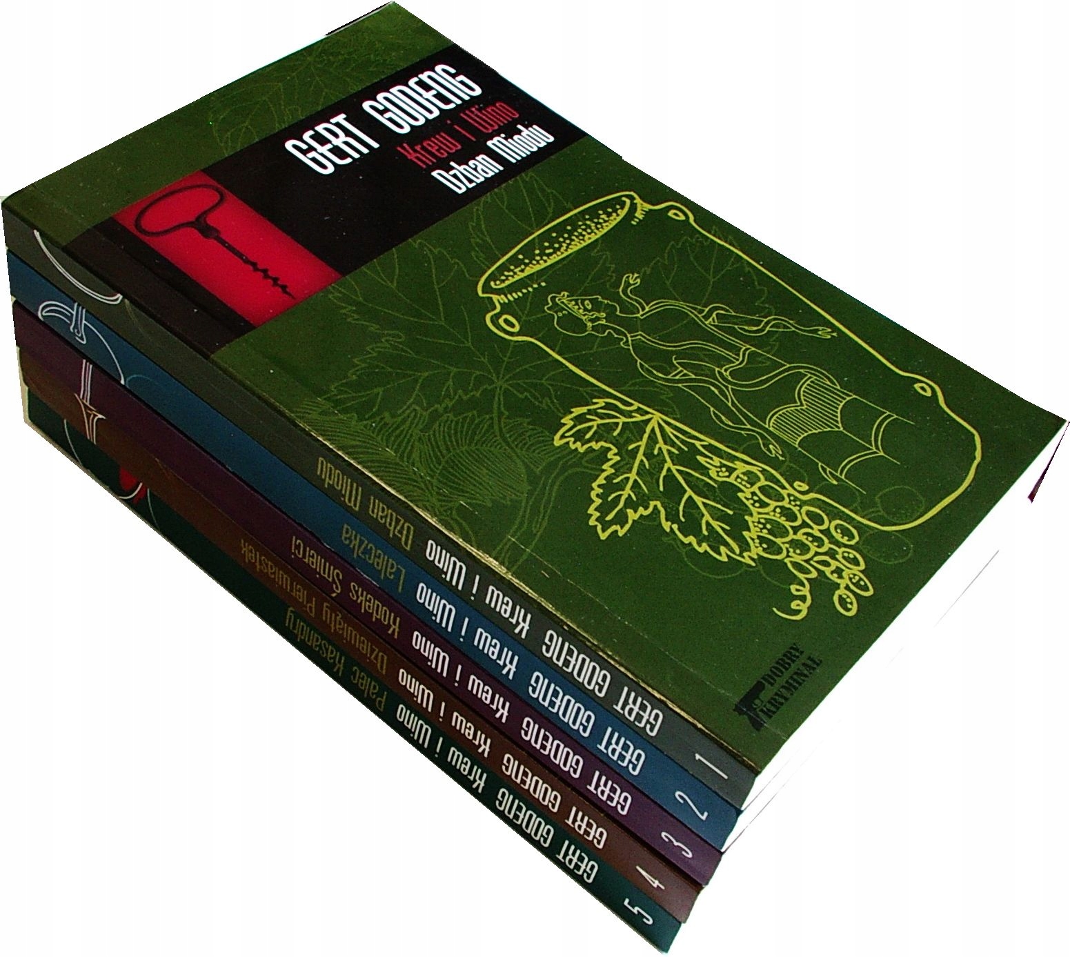 KREW I WINO 5 tomów - Gert Godeng [5735C]