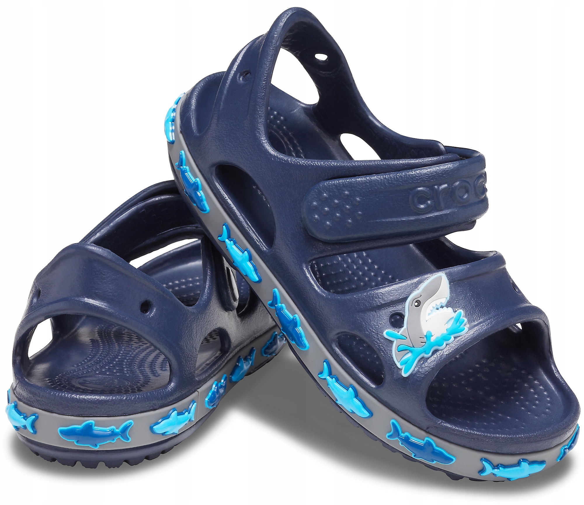 

Crocs Fun Lab Shark Band 206365 sandałki C12 29-30