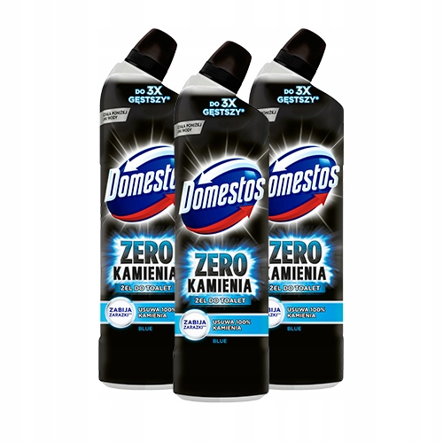 

Domestos Zero Kamienia Ocean płyn do Wc 3x750 ml