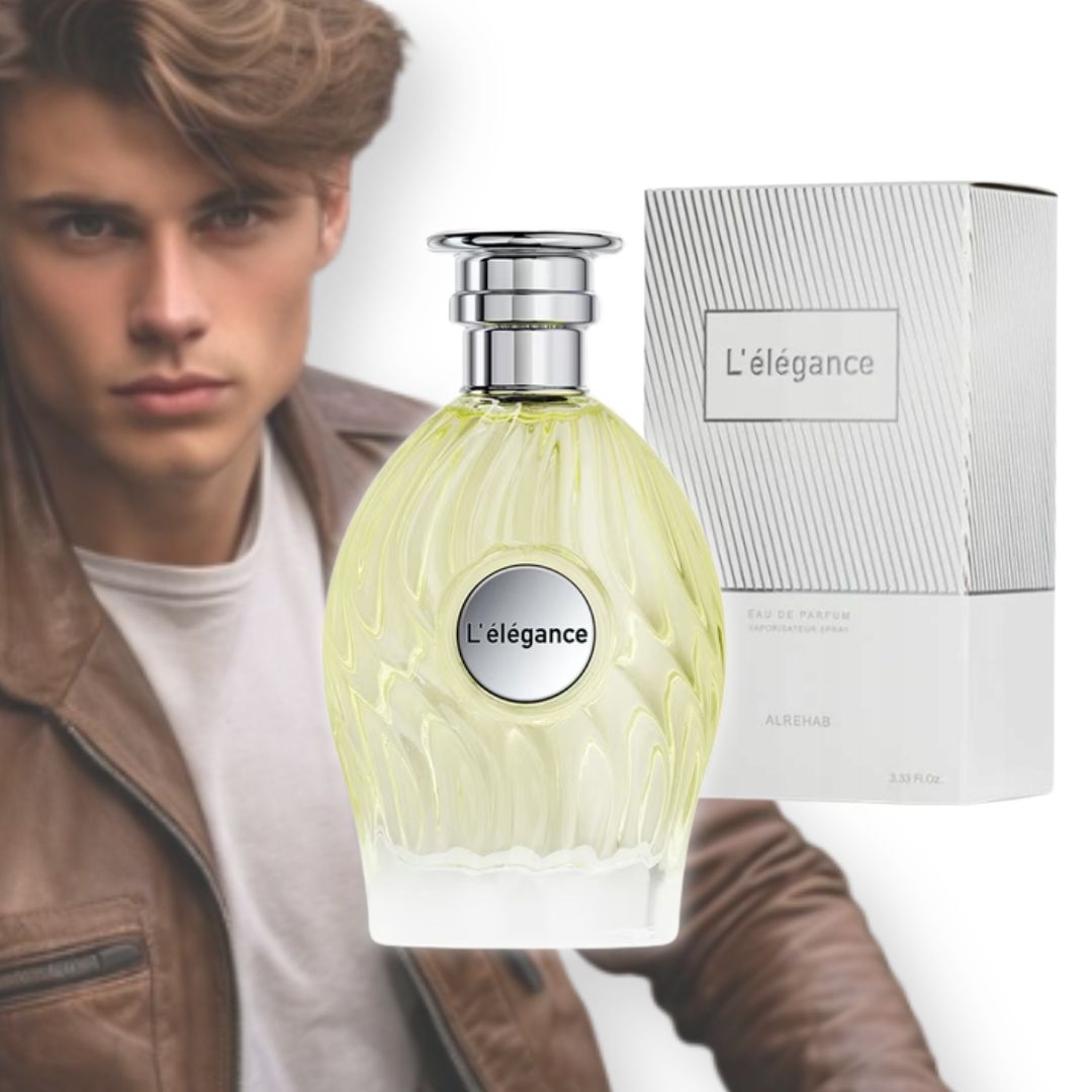 L'elegance Arabské Parfémy Pánské Citrusové Svěží 100 ml Al Rehab Edp
