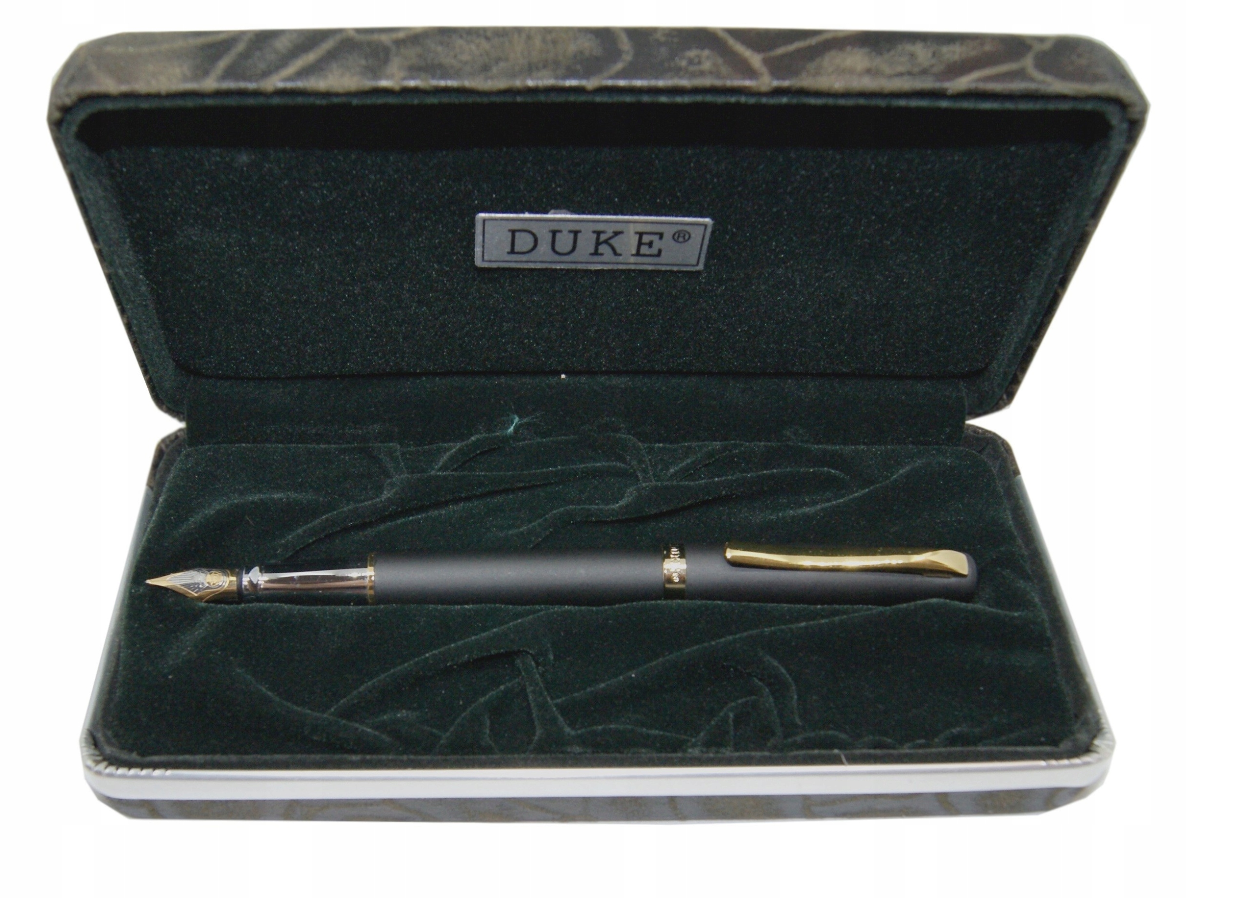 Duke Pióro wieczne 209 Black Mat Gold