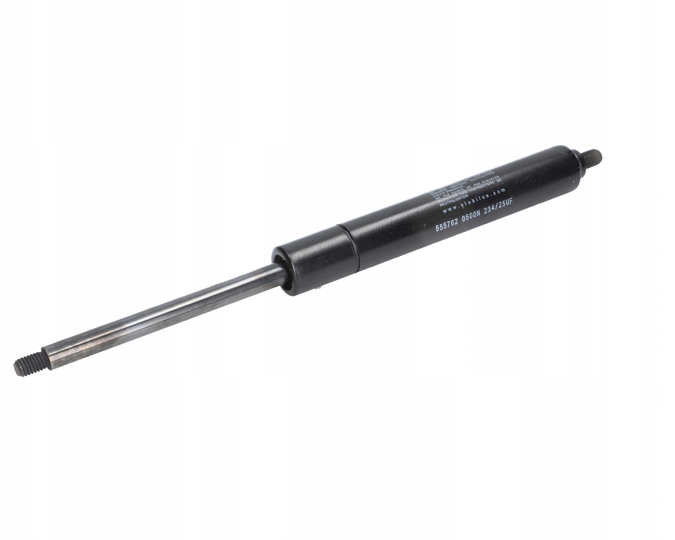 pohon plynového tlumiče A=253,5 B=150 F=500N Stabilus 555762