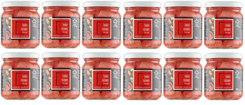 12x 190g House Of Asia imbir do sushi Karton