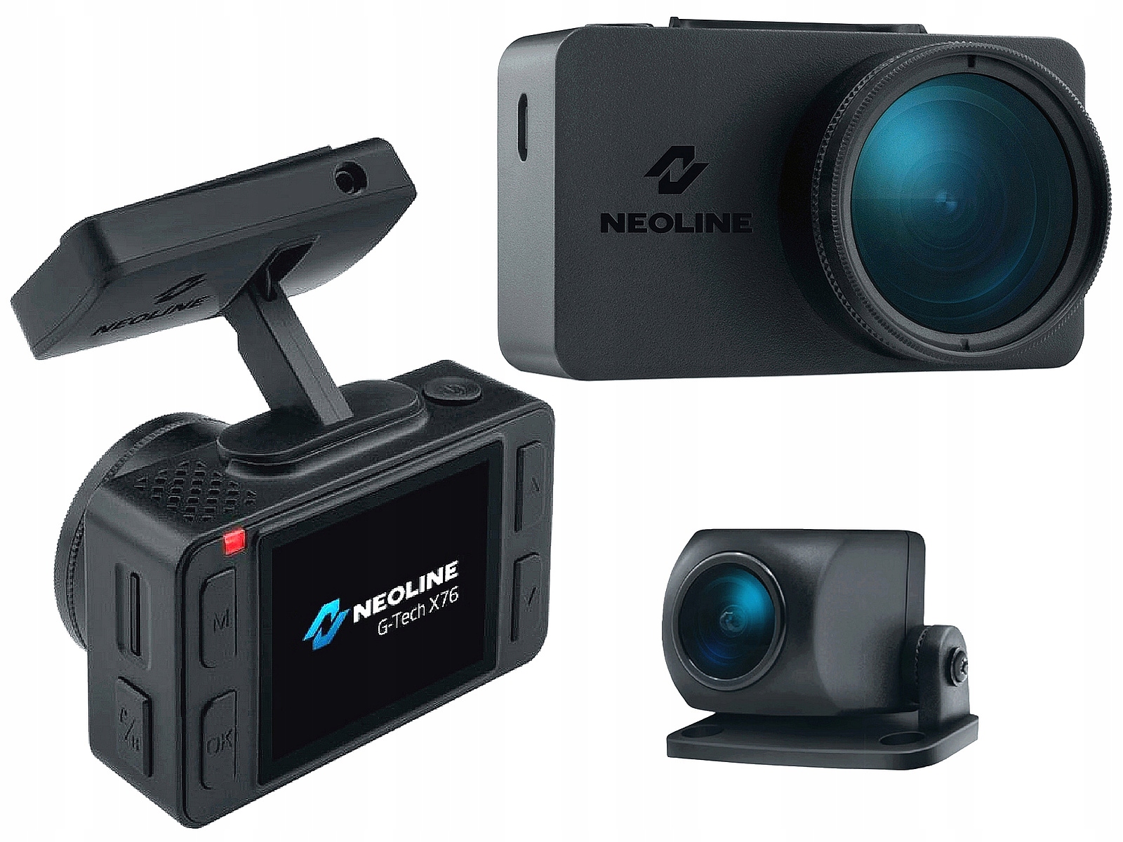 

Rejestrator Neoline X76 kamera Przód Tył Full Hd