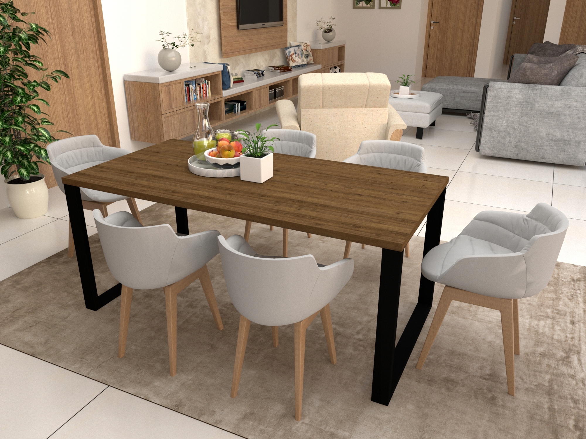 BLAT DO STOŁU LOFT LAMINAT DĄB 140/70 2,5cm Marka POKAR