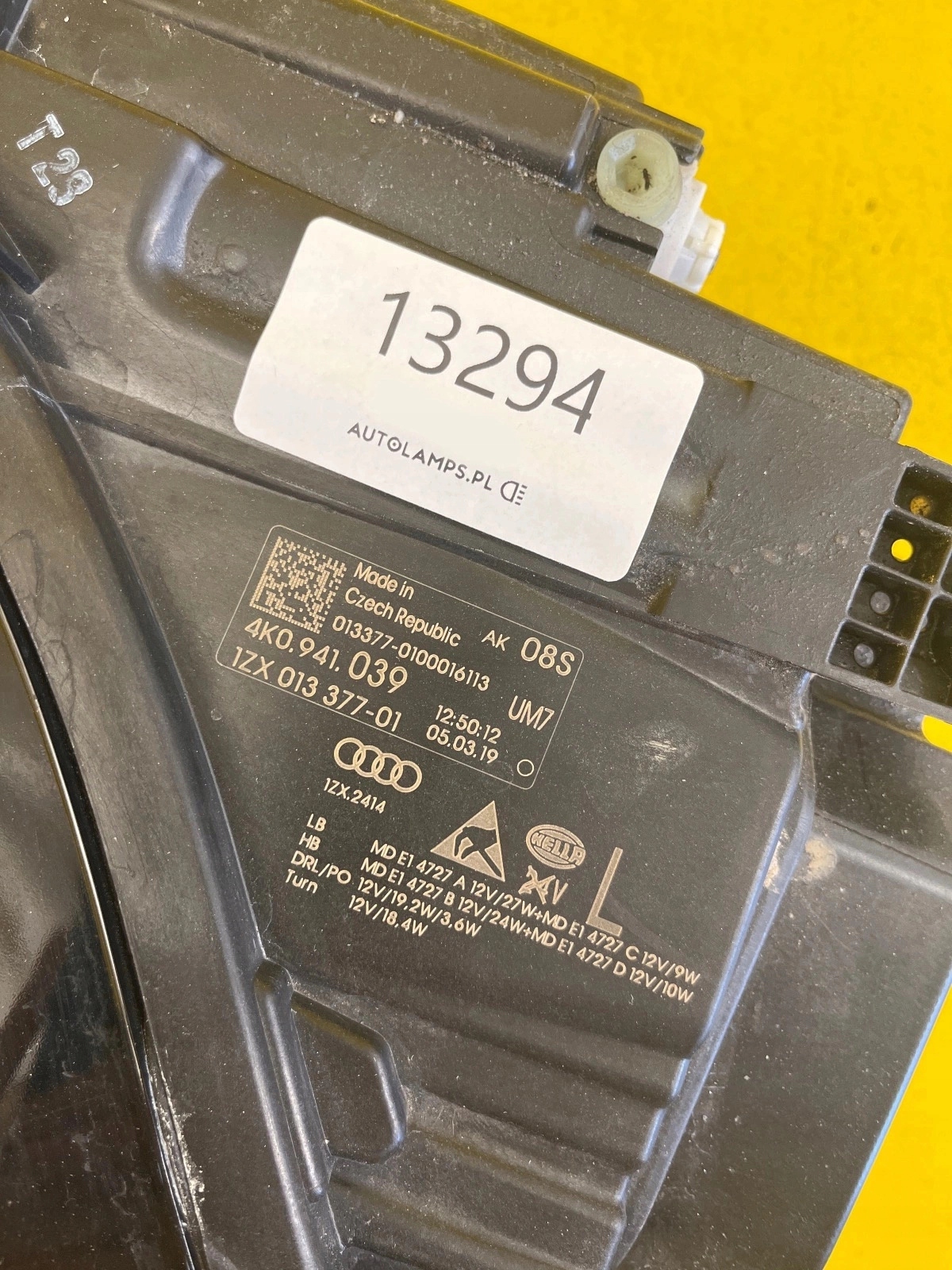 Licht links Audi A6 C8 4K0 FULL LED 8K0941039