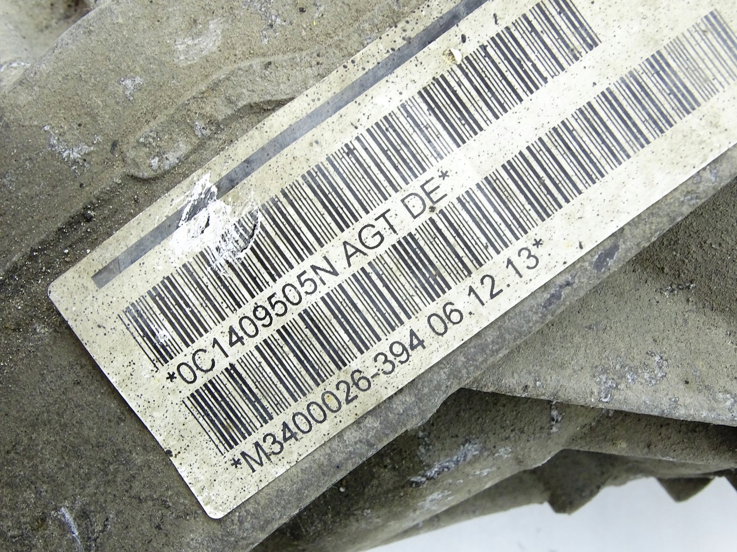 differential diff front front VW AMAROK and 2H 2.0 TDI 0C1409505N