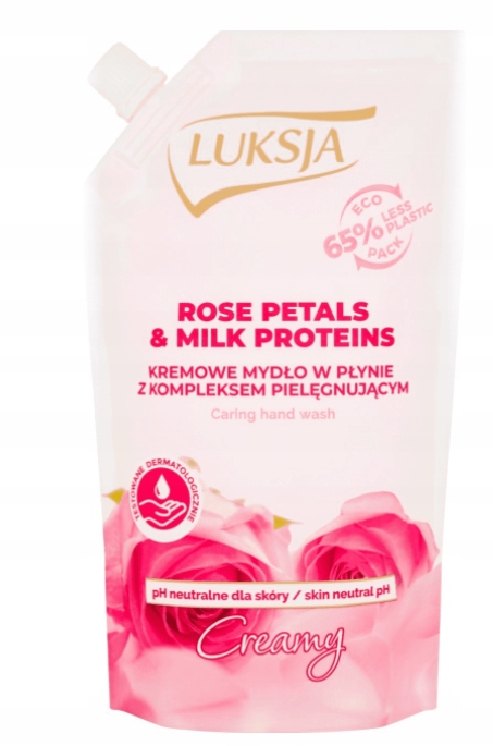 

Luksja Kremowe Mydło W Płynie Rose Zapas 400ML