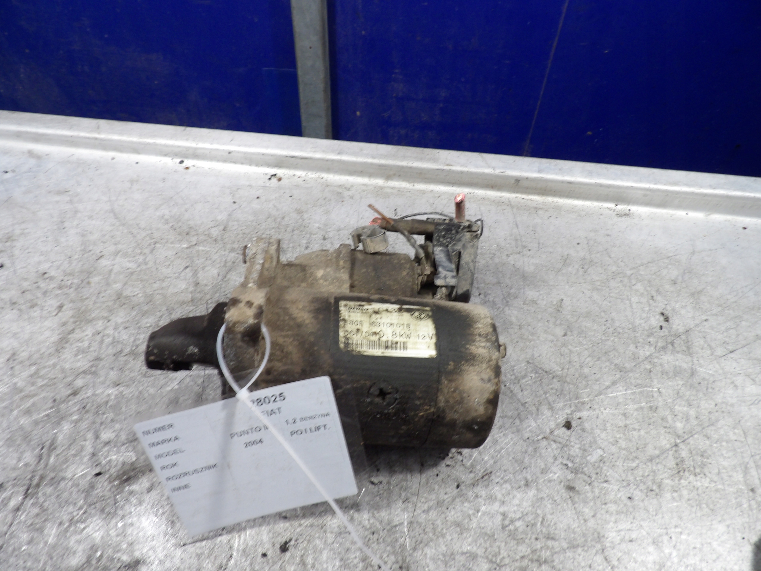 Fiat Punto II starter 63101018 C132 E80F