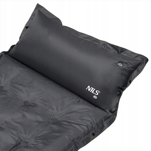 Odporna mata samopompująca kempingowa turystyczna z poduszką + pokrowiec Model NC4018