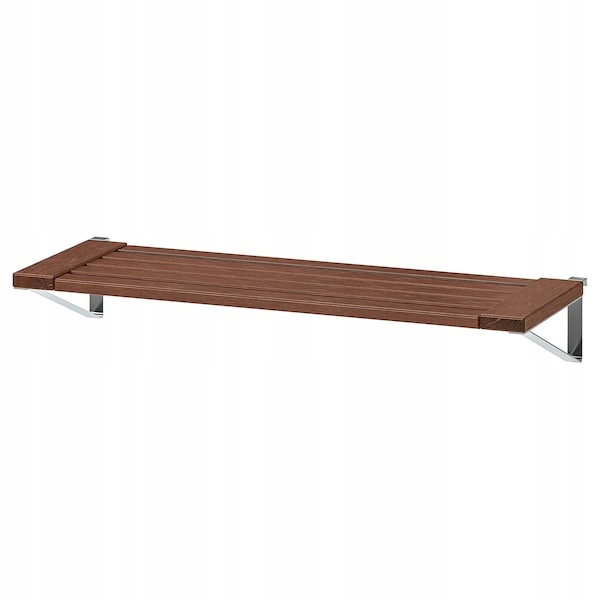 

Ikea Applaro Półka Na Panel Ścienny 68X27 CM Bejca