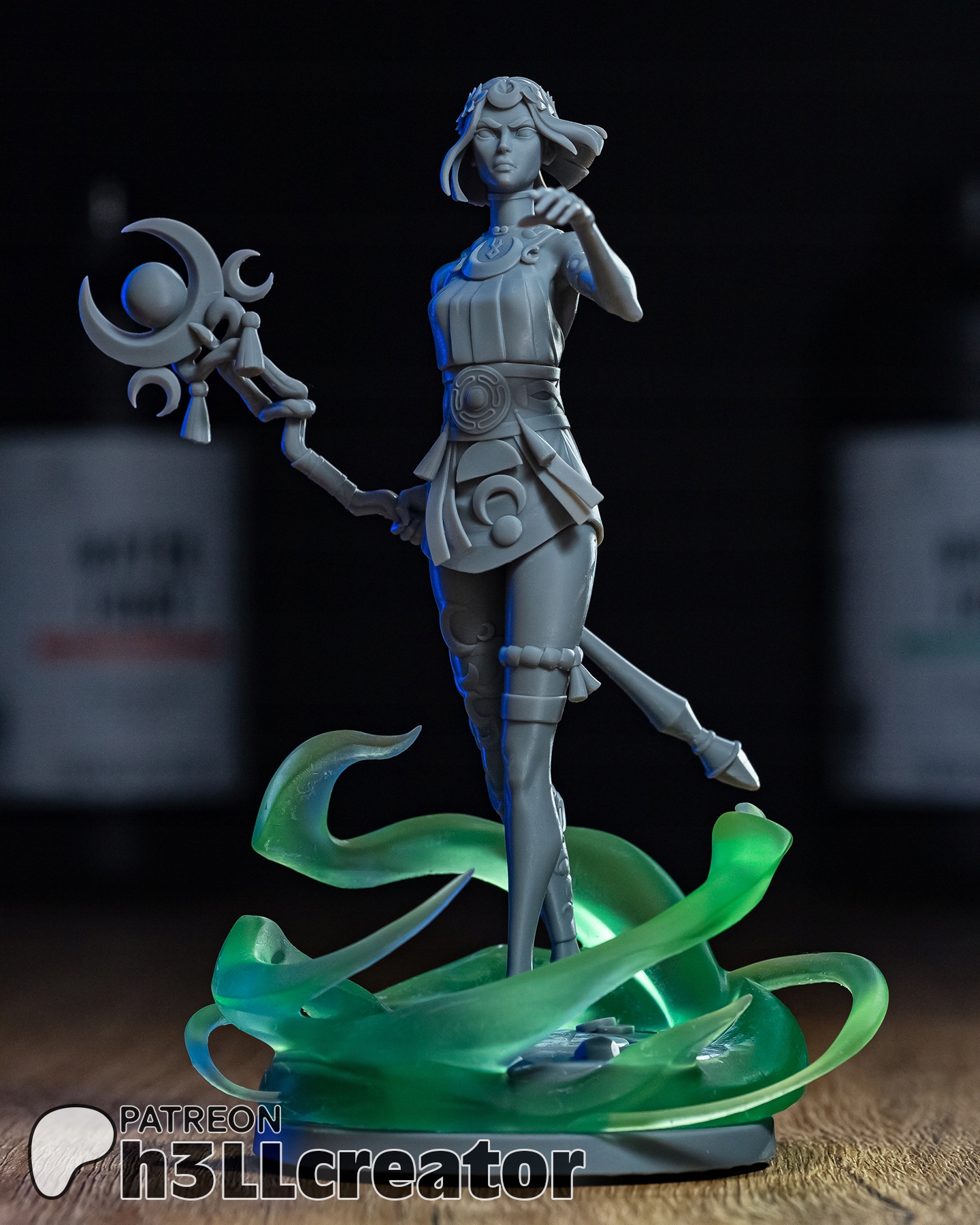 Figurka Melinoe Hades 2 h3LL creator 3D tisk 12K