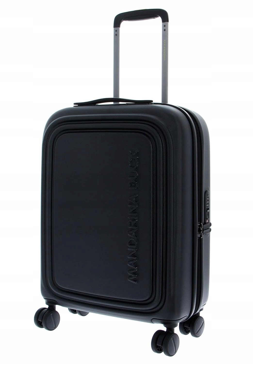 Mandarina Duck Walizka kabinowa Spinner czarna 40x55x20/23