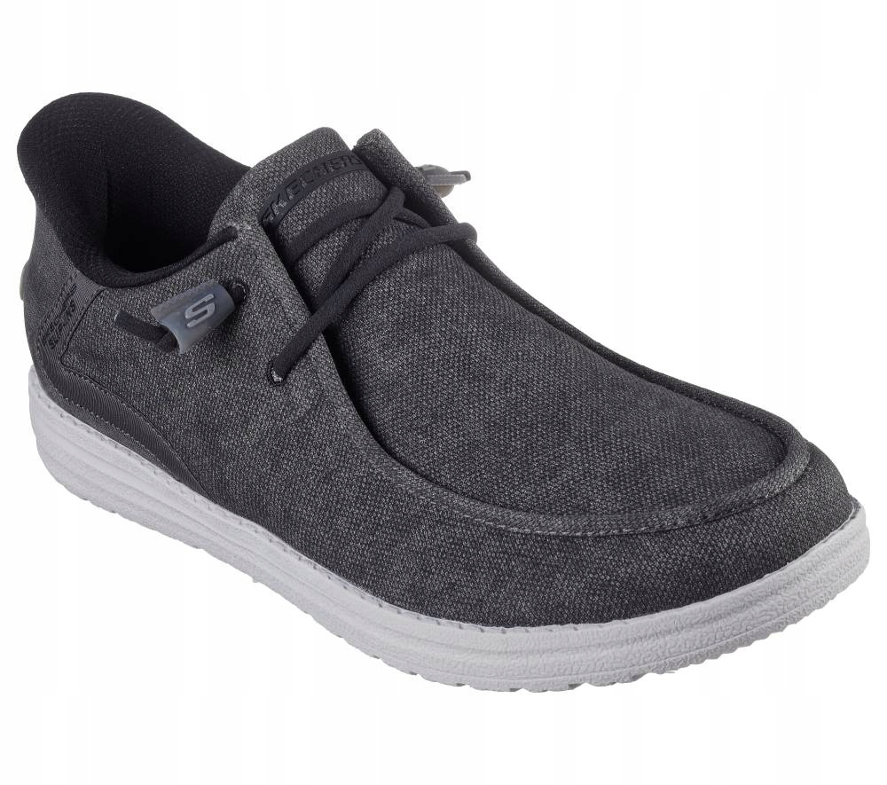 Skechers 210959 Bkgy šedé sportovní polobotky vel. 41,5 Slip-Ins Kochland