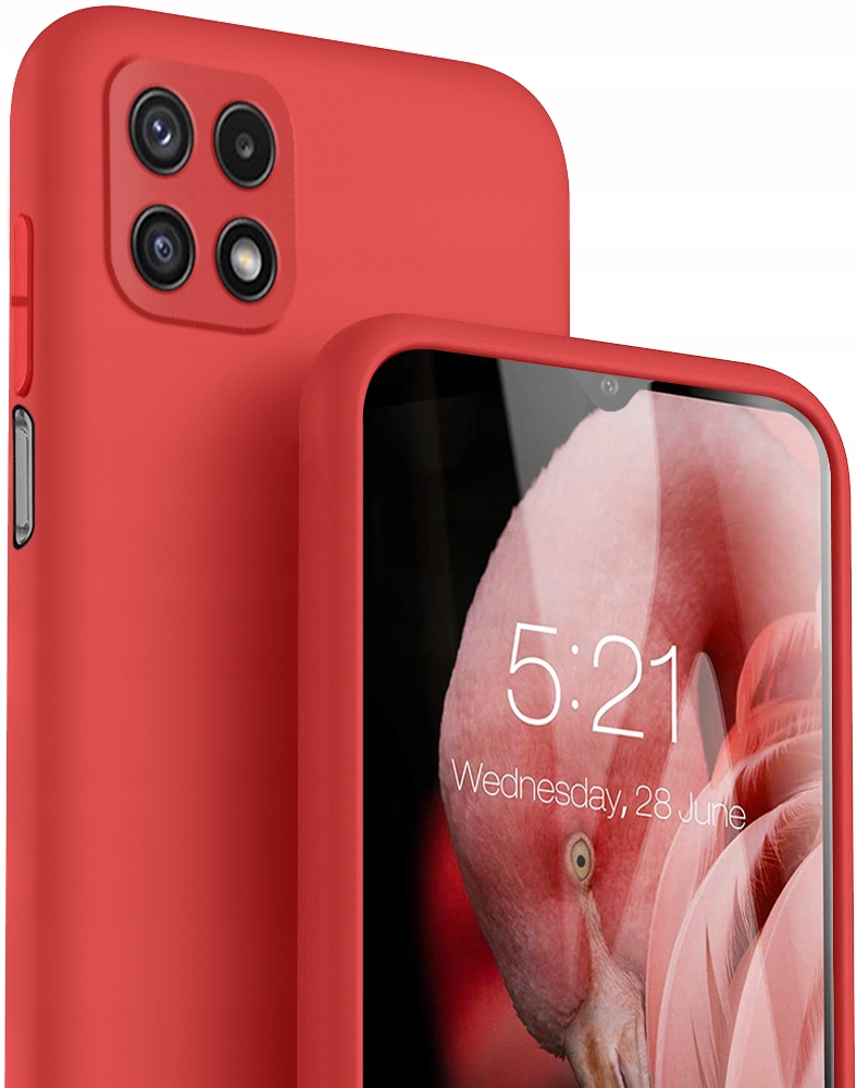 

Etui Case Silicone +Szkło do Samsung Galaxy A22 5G