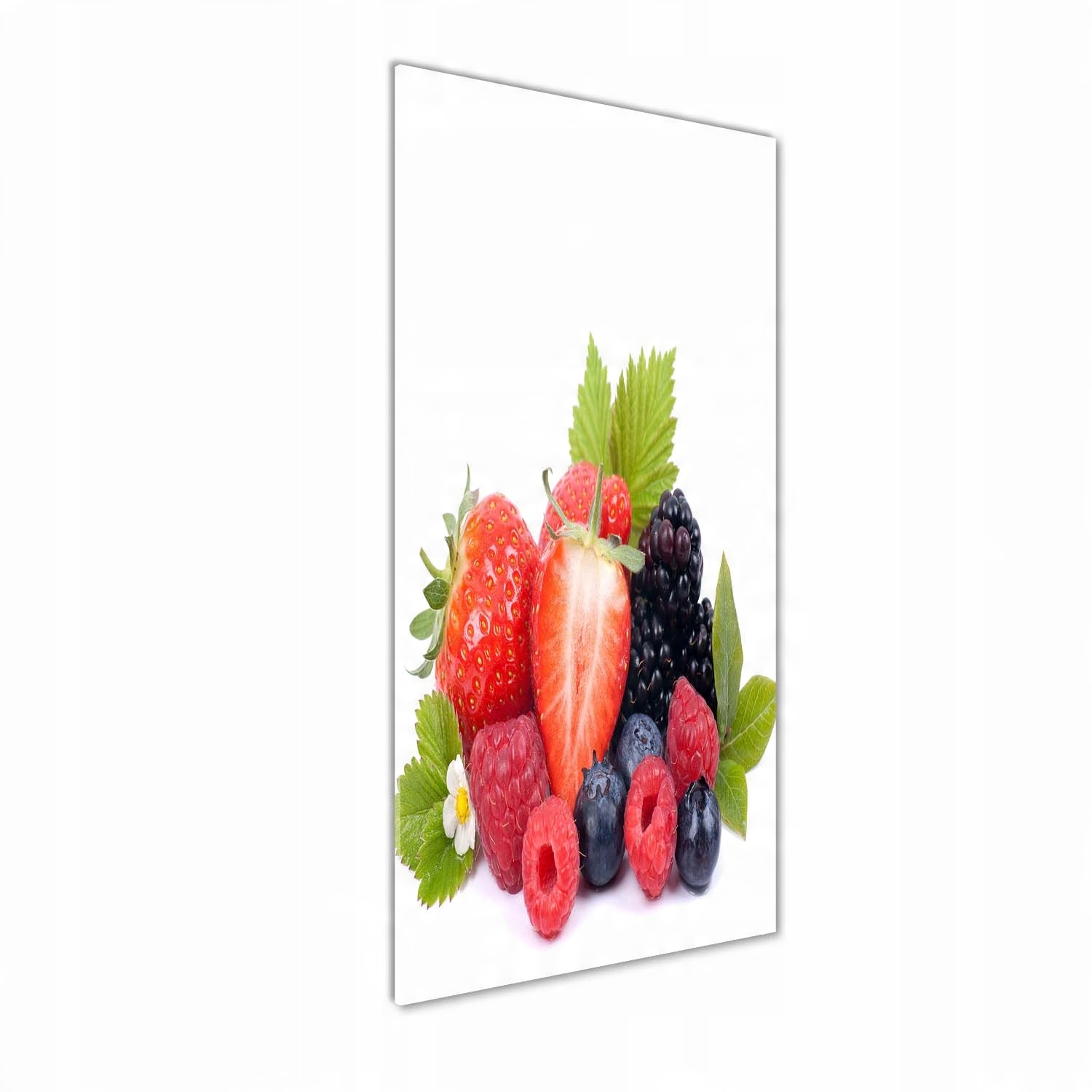 

Nowoczesny fotoobraz akrylowy Owoce leśne 50x125cm