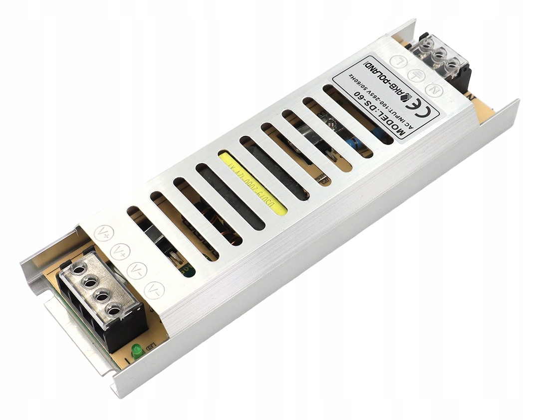 ZASILACZ 24V LED 60W 2,5A Slim Montażowy Modułowy Do Taśmy MONO RGB EAN (GTIN) 5903715408374