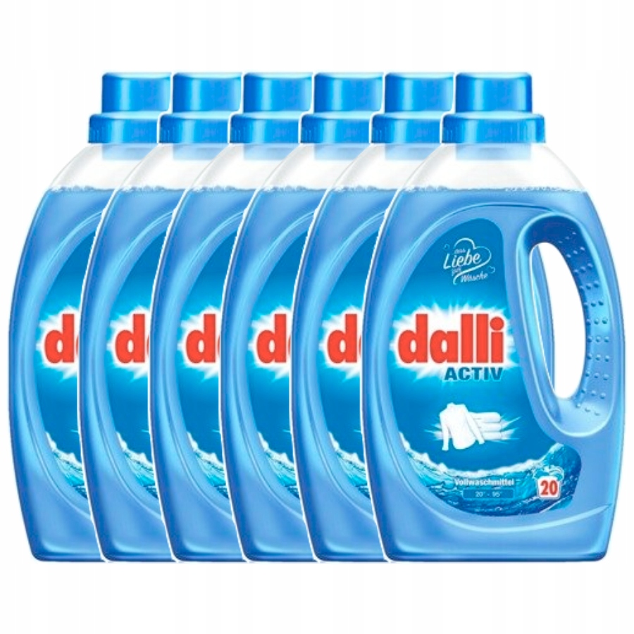 

Płyn do prania Dalli Activ 1,1l delikatny x6 sztuk