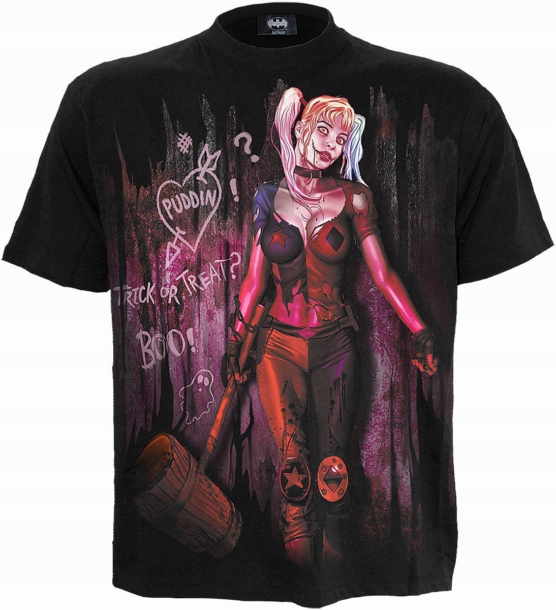 Harley Quinn Trick or Treat Zápisník s kroužkovou vazbou XL