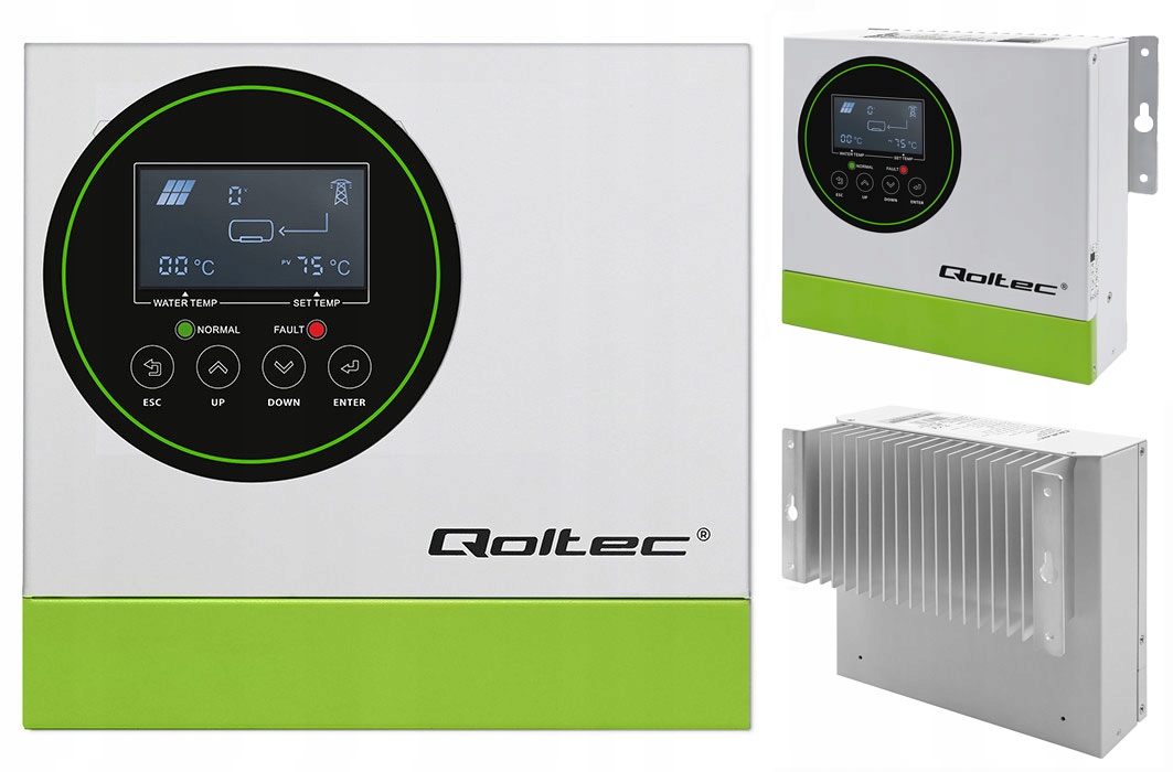 Przetwornica Solarna Qoltec Eco Solar Boost Mppt 4KW 350V Grzałka Bojler