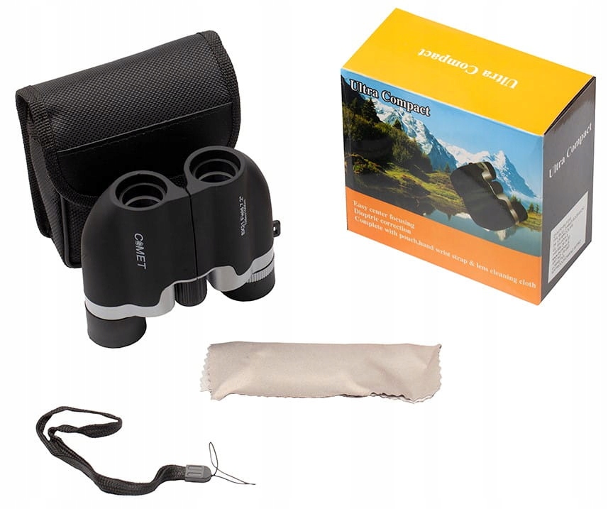 Lornetka kompaktowa 8x21 kieszonkowa turystyczna wojskowa LR083