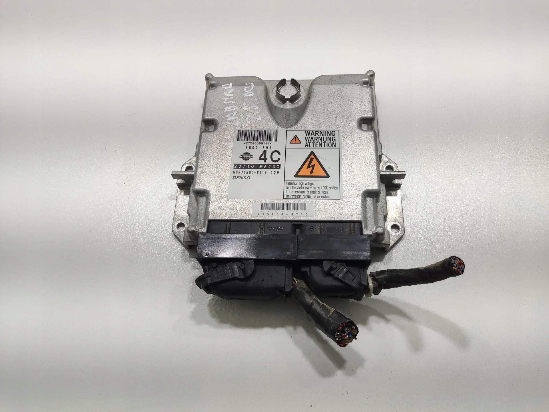 control unit computer of the engine NISSAN CABSTAR 2.5 DCI 2006-2014 23710-MA23C