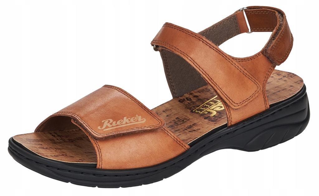 

Rieker 64559-22 39 brązowe wygodne sandały