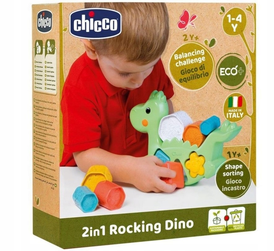 

Sorter Układanka 2w1 Dino Chicco 1+