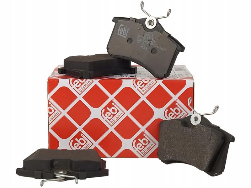 FEBI KLOCKI HAMULCOWE TYŁ SEAT ALTEA LEON II Strona zabudowy tył