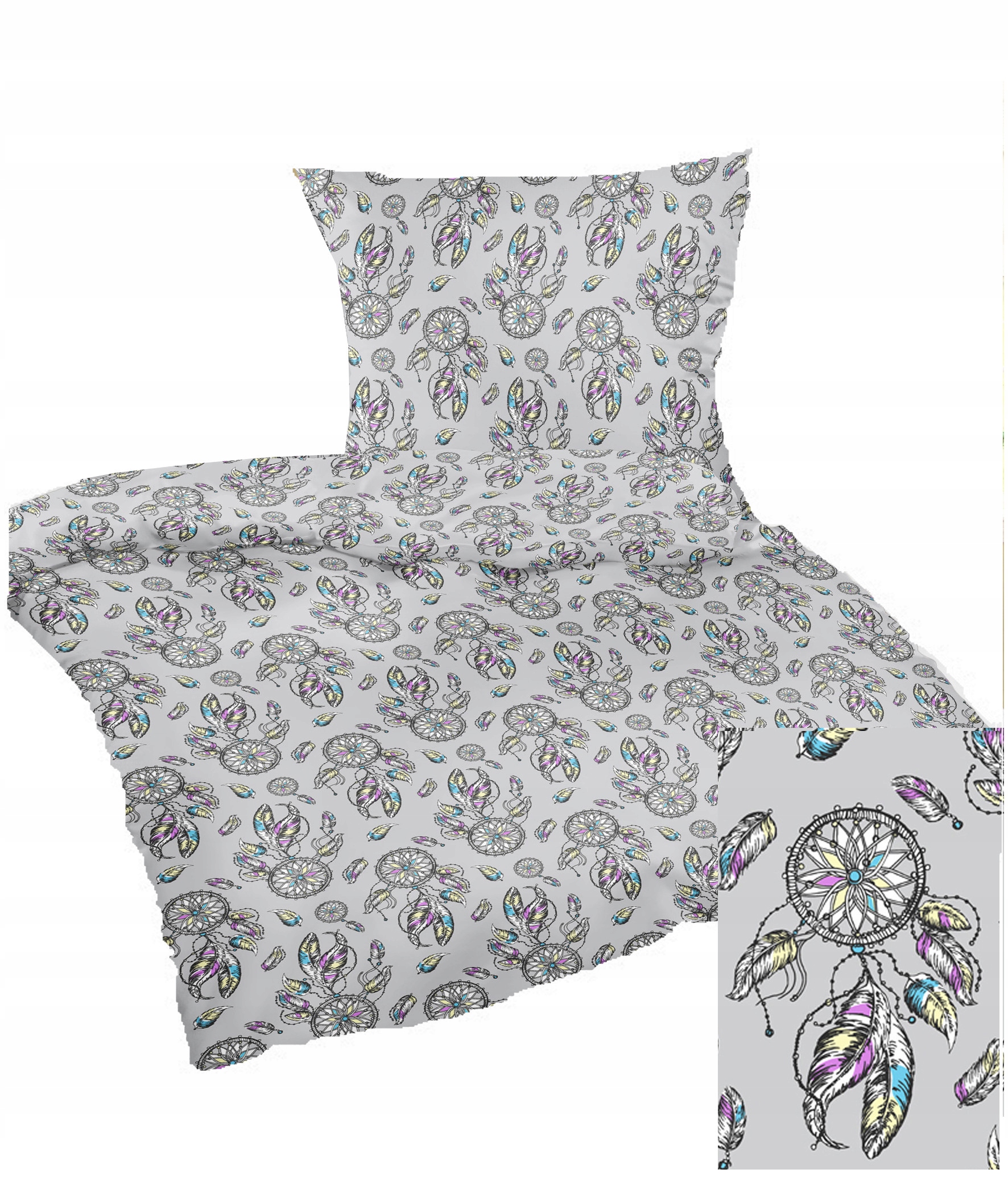 

Pościel flanelowa 160x200 70x80 z flaneli 250pas