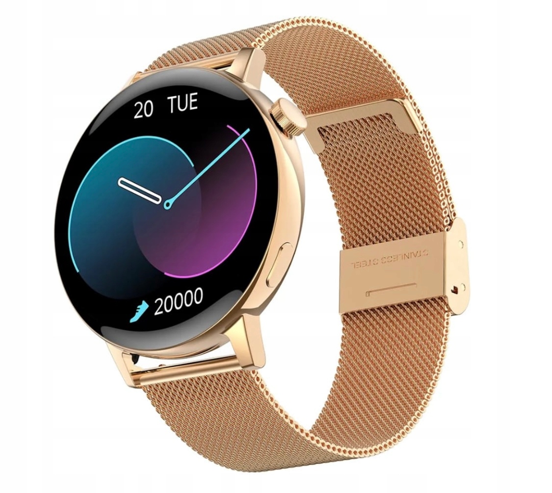 SMARTWATCH DAMSKI ZEGAREK MENU POLSKIE POŁĄCZENIA WIADOMOŚCI PL DLA KOBIET Marka Inna marka