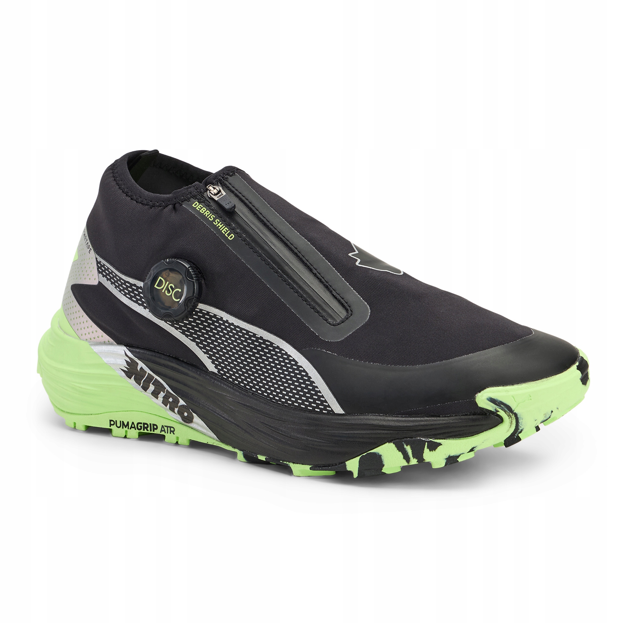 Buty do biegania męskie Puma Voyage Nitro 3 disc black/ apple 44.5 Eu